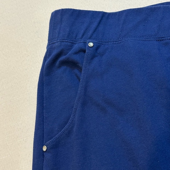 Quacker Factory Skort Women’s 3X Blue Pull On Stretch Skirt Shorts Plus Size - Picture 4 of 15